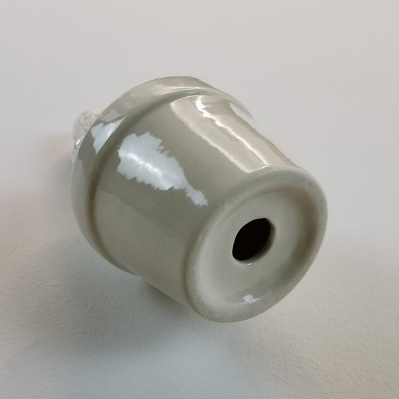 White Ceramic Potted Cactus Figurine - Picture 9 of 9